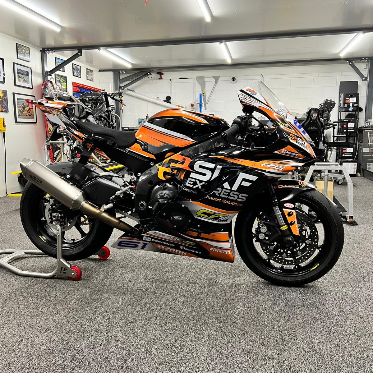 Street Race R6 Build Yamaha YZF R6 BN6 2017 to 2023 Race Fairing Race Body Kit - CF Motorsport